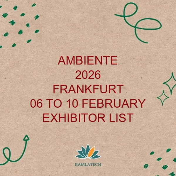 Ambiente Frankfurt 2026 Exhibitor List (2100 Exhibitors)
